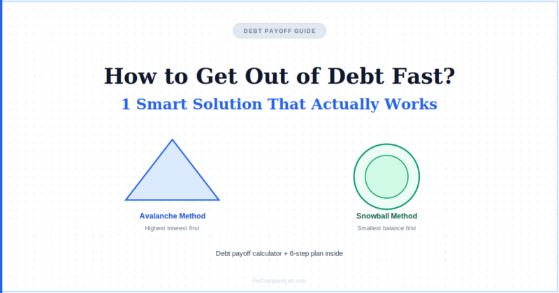 How to Get Out of Debt Fast? The 1 Smart Solution That Actually Works