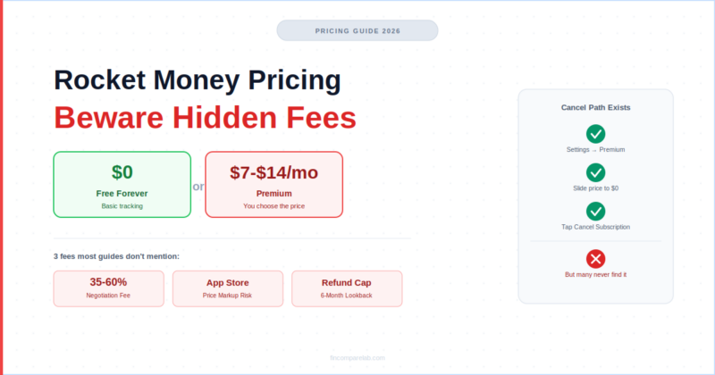 Rocket Money Pricing 2026: Beware These Hidden Fees Before You Upgrade