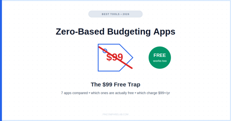 Zero Based Budgeting Apps (2026): The $99 Free Trap